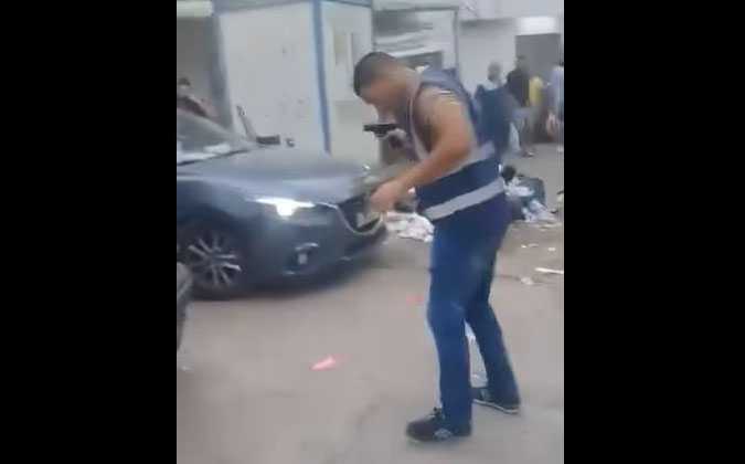 الحرس الديواني : اصابة مواطن بطلق ناري 